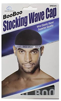 Thumbnail for Dream Boo Boo Stocking Wave Cap – Black DRE045 - Elevate Styles