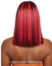 Thumbnail for Mane Concept Brown Sugar 100% HH Mix HD Blunt Cut Lace Wig Straight Cut 02 BSHC234 - Elevate Styles