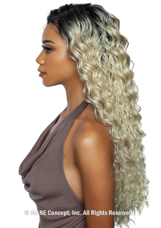 Mane Concept Brown Sugar HD 13x7 Lace Skin 02 Pre-Cut Glueless Front Wig - BSSB238
