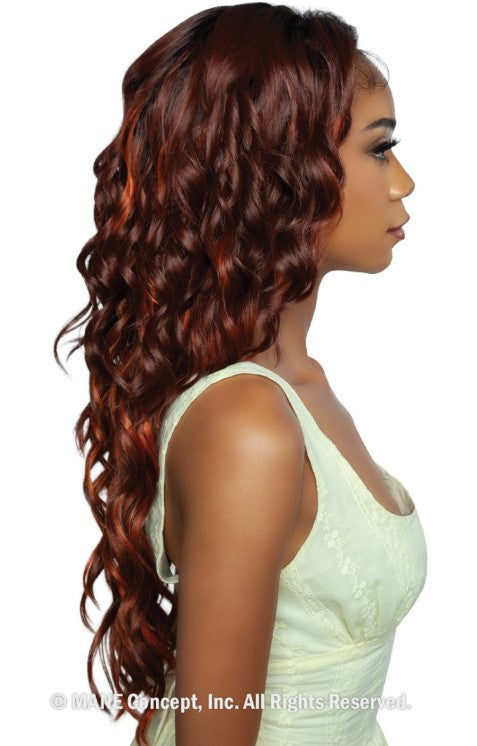 Mane Concept Brown Sugar HD 13x7 Lace Skin 03 Pre-Cut Glueless Front Wig - BSSB239