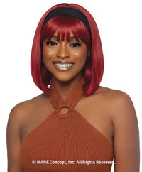 Thumbnail for Mane Concept Brown Sugar Switch Up 05 Headband Wig with Detachable Bang BSSU105