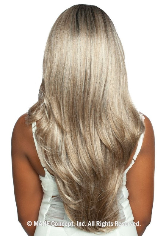 Mane Concept HD Bomb Flair 4" Lifted Side Part Glueless Lace Front Wig Flair 01 RCBF201