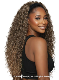 Thumbnail for Mane Concept Brown Sugar Switch Up 06 Headband Wig with Detachable Bang BSSU106