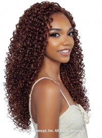 Thumbnail for Botaniq Mega Brazilian Water Wave Human Hair Blend Weave MBWT