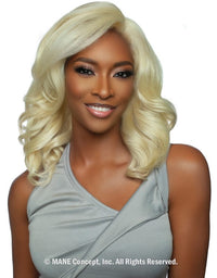 Thumbnail for Mane Concept Brown Sugar HD 13x4 Lace Skin 08 Sweet Fab Glueless Front Wig - BSSB234