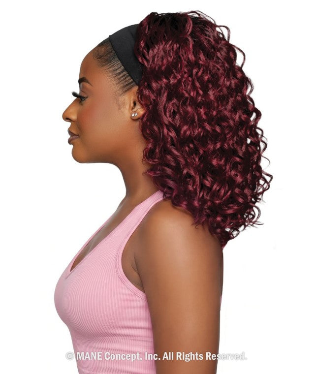 Mane Concept Brown Sugar Switch Up 07 Headband Wig with Detachable Bang BSSU107