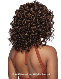 Thumbnail for Mane Concept Brown Sugar Switch Up 07 Headband Wig with Detachable Bang BSSU107