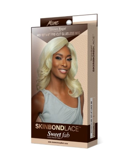 Mane Concept Brown Sugar HD 13x4 Lace Skin 08 Sweet Fab Glueless Front Wig - BSSB234