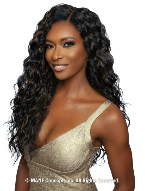 Mane Concept Brown Sugar HD 13x4 Lace Skin 07 Sweet Fab Glueless Front Wig - BSSB233