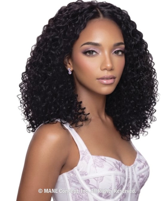 Mane Concept Pristine Water Curl 14" 100% Human Hair Crochet PRHC205