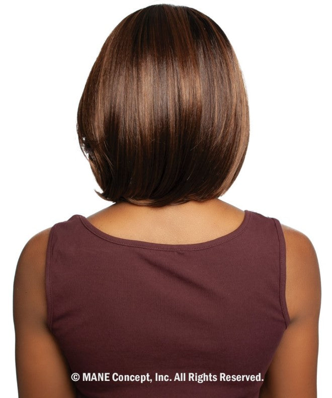 Mane Concept HD Bomb Flair 4" Lifted Side Part Glueless Lace Front Wig Flair 02 RCBF202