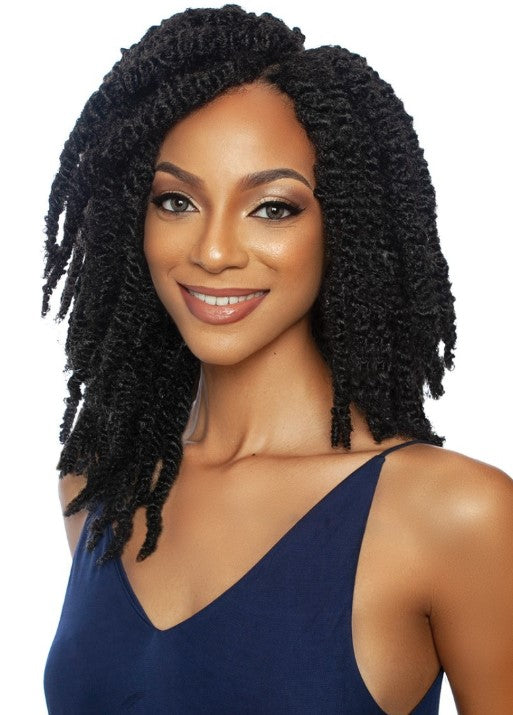 Mane Concept Afri Naptural Crochet Braid 3x Afro Spring Twist 16" TWB310