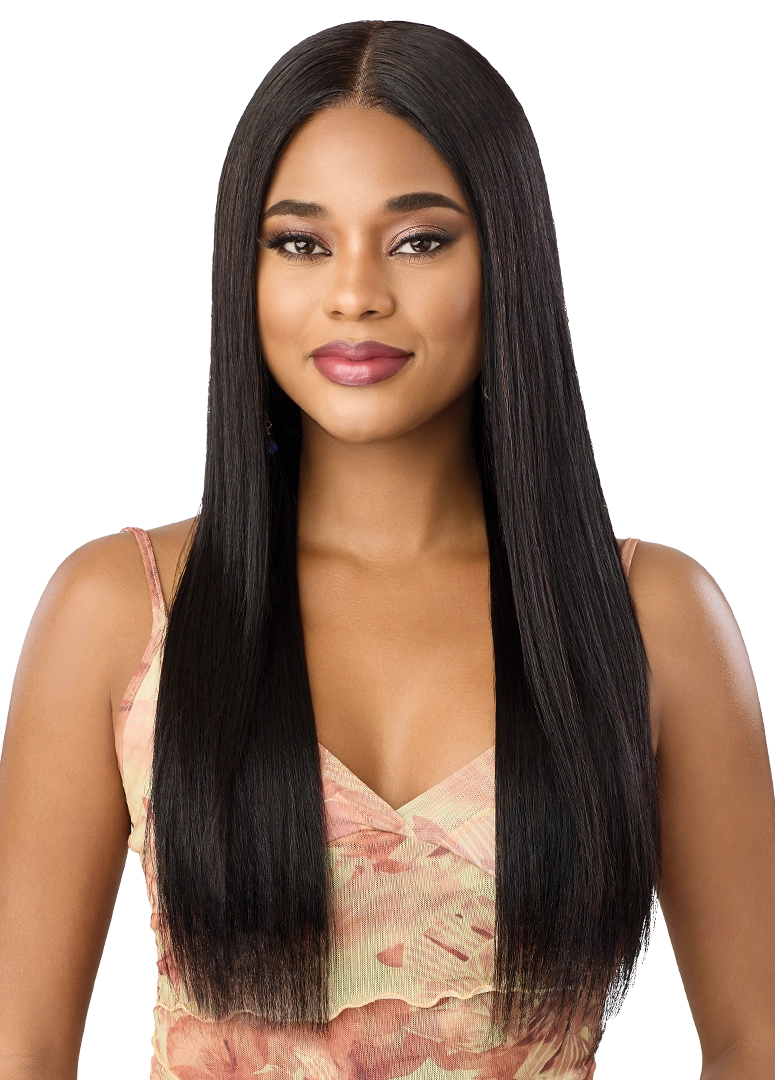 Outre Sugar Punch 13"x5" Lace Frontal Wig – HH Remy Straight 24" QLHSP135ST24 - Elevate Styles