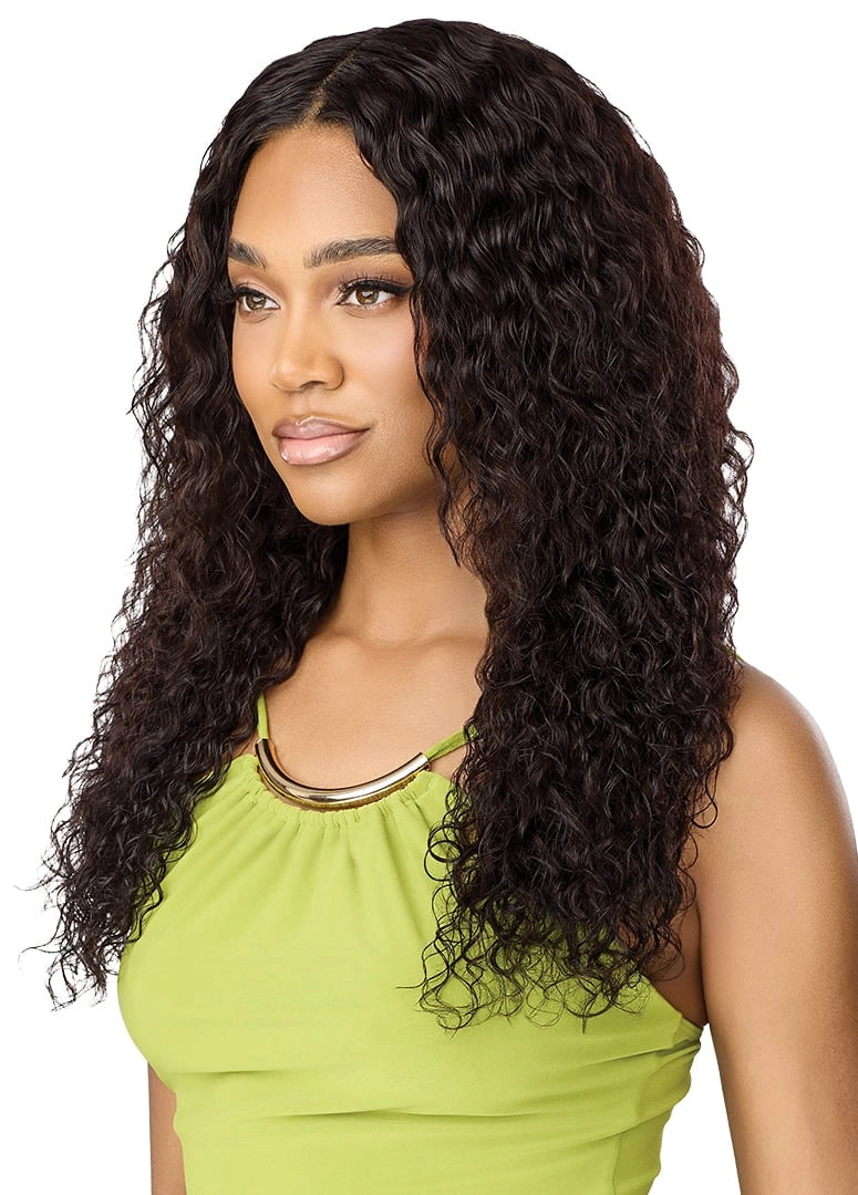 Outre Sugar Punch 13x5 Human Hair Lace Wig – Water Wave 22" QLHSP135WWWW22