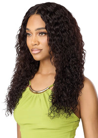 Thumbnail for Outre Sugar Punch 13x5 Human Hair Lace Wig – Water Wave 22
