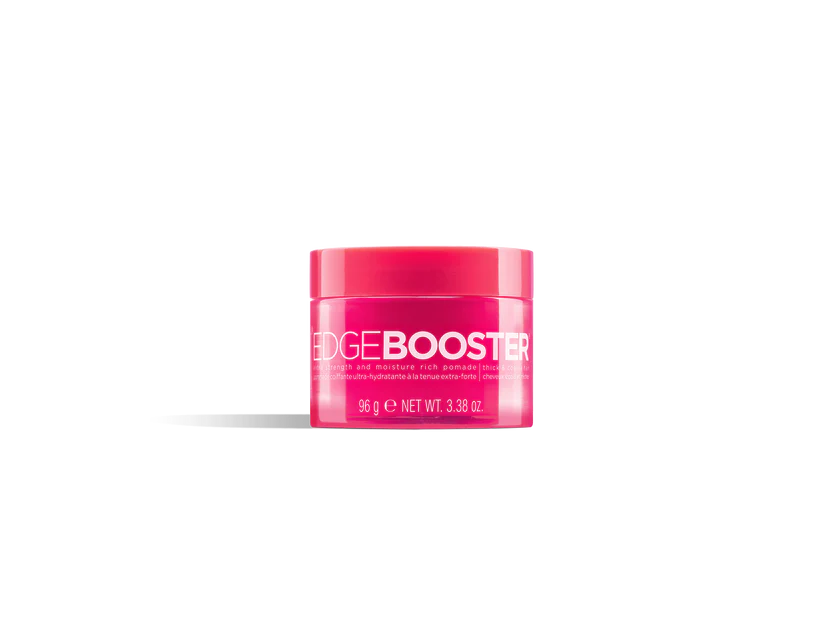 Style Factor Edge Booster Extra Strength and Moisture Rich Pomade (Thick & Coarse Hair - Pink Beryl Scent) 3.38oz