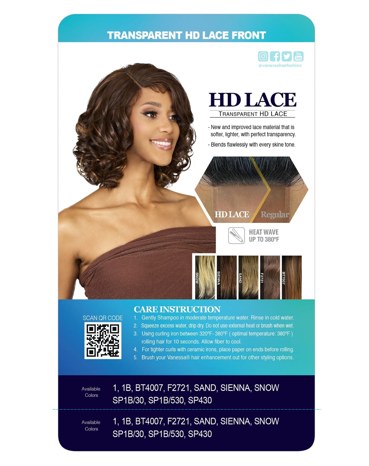 Vanessa Tops Deep J Part Lace Wig Resy Color 1