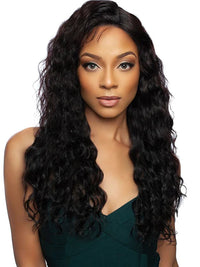 Thumbnail for Mane Concept Trill 13A 100% Unprocessed Human Hair HD Whole Lace Wig - Deep Wave 24