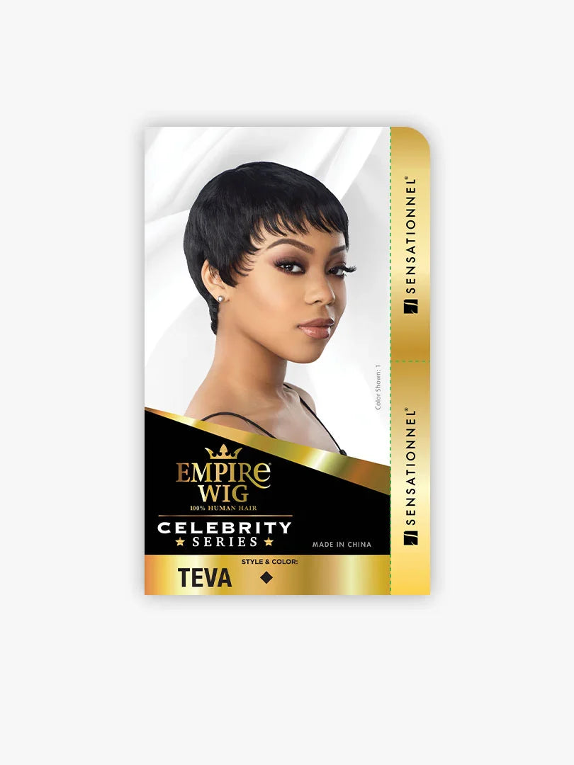 Sensationnel Empire 100% Human Hair Wig – Teva (Celebrity Series) - Elevate Styles