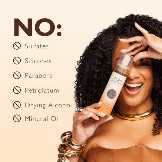 ORS Unapologetic Mousse For Curls & Coils 224 mL / 7.6 Fl. Oz.