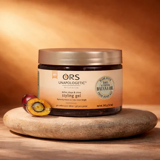ORS Unapologetic Styling Gel For Curls & Coils Net Wt. 340 g / 12 Oz.