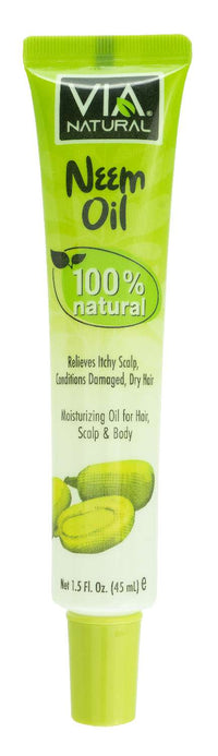 Thumbnail for Via Natural Neem Oil – 100% Natural Moisturizing Oil (1.5 fl oz) - Elevate Styles