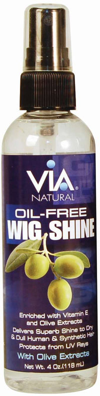 Thumbnail for Via Natural Oil Free Wig Shine with Olive Extract 4 oz
