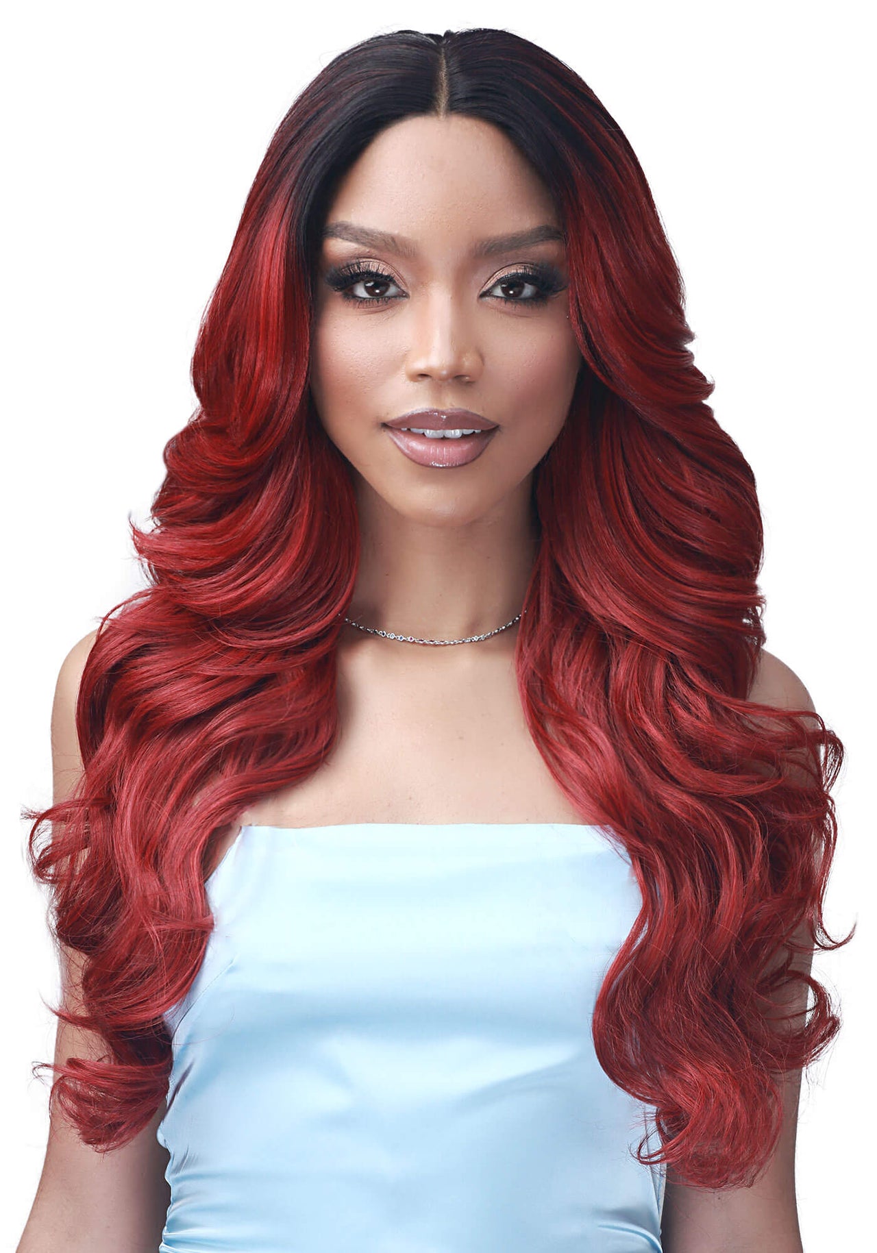 Laude & Co. Human Hair Blend JENIKA Lace Front Wig UGBL004