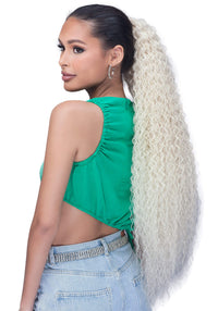 Thumbnail for Laude & Co. Drawstring Ponytail – Deep Wave 32