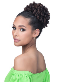 Thumbnail for Laude Hair Synthetic Drawstring Ponytail – Rod Curl Puff UPP009