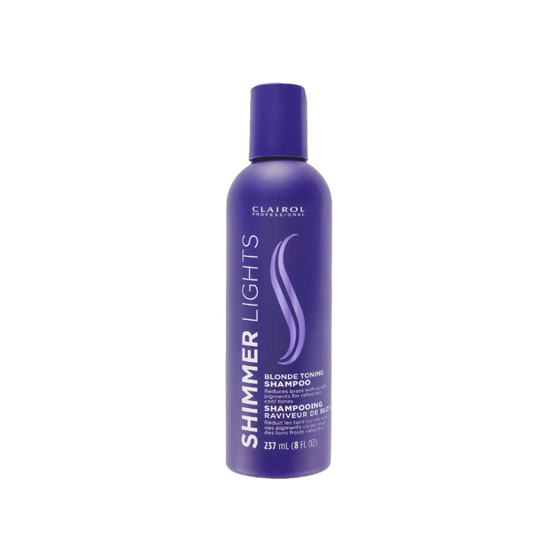 Clairol Shimmer Lights Shampoo Blonde & Silver – 8 oz - Elevate Styles