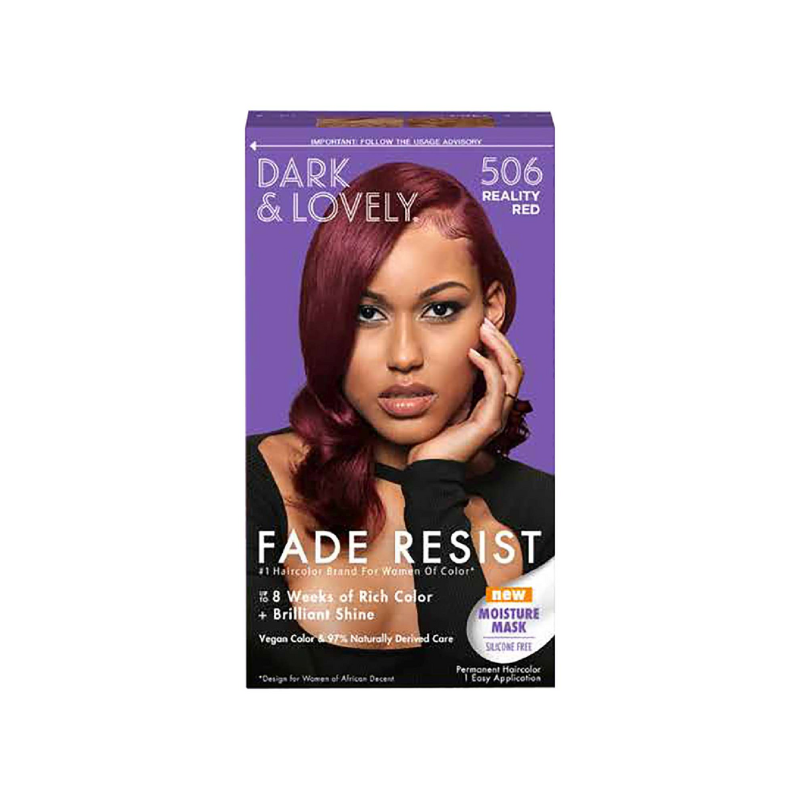Dark & Lovely Fade Resist Hair Color – #506 Reality Red - Elevate Styles