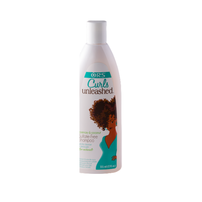 ORS Curls Unleashed Rosemary & Coconut Sulfate-Free Shampoo – 12 oz - Elevate Styles