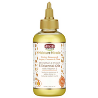Thumbnail for African Pride Moisture Miracle 5 Essential Oils – 4 fl oz - Elevate Styles