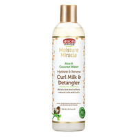Thumbnail for African Pride Moisture Miracle Curl Milk & Detangler – 12 oz - Elevate Styles
