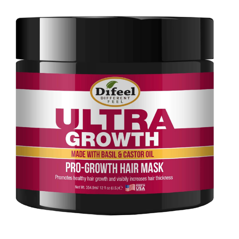 Difeel Ultra Growth Pro-Growth Hair Mask – 12 oz - Elevate Styles