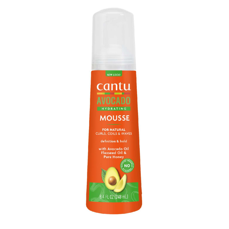 Cantu Avocado Hydrating Mousse – 8.4 oz - Elevate Styles