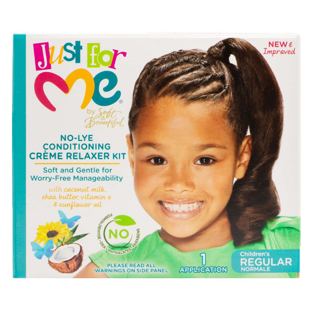 ust for Me No-Lye Conditioning Crème Relaxer Kit - Elevate Styles