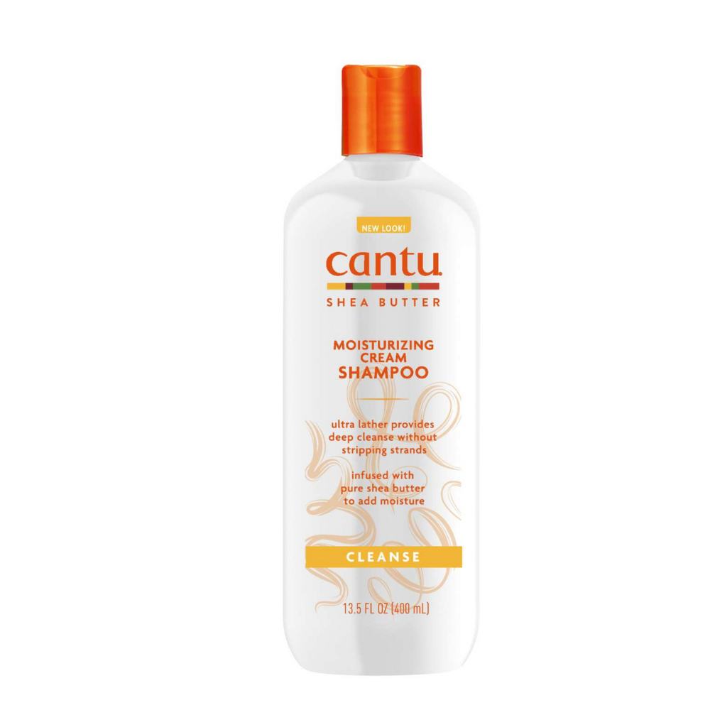 Cantu Shea Butter Moisturizing Cream Shampoo – 13.5 FL OZ - Elevate Styles