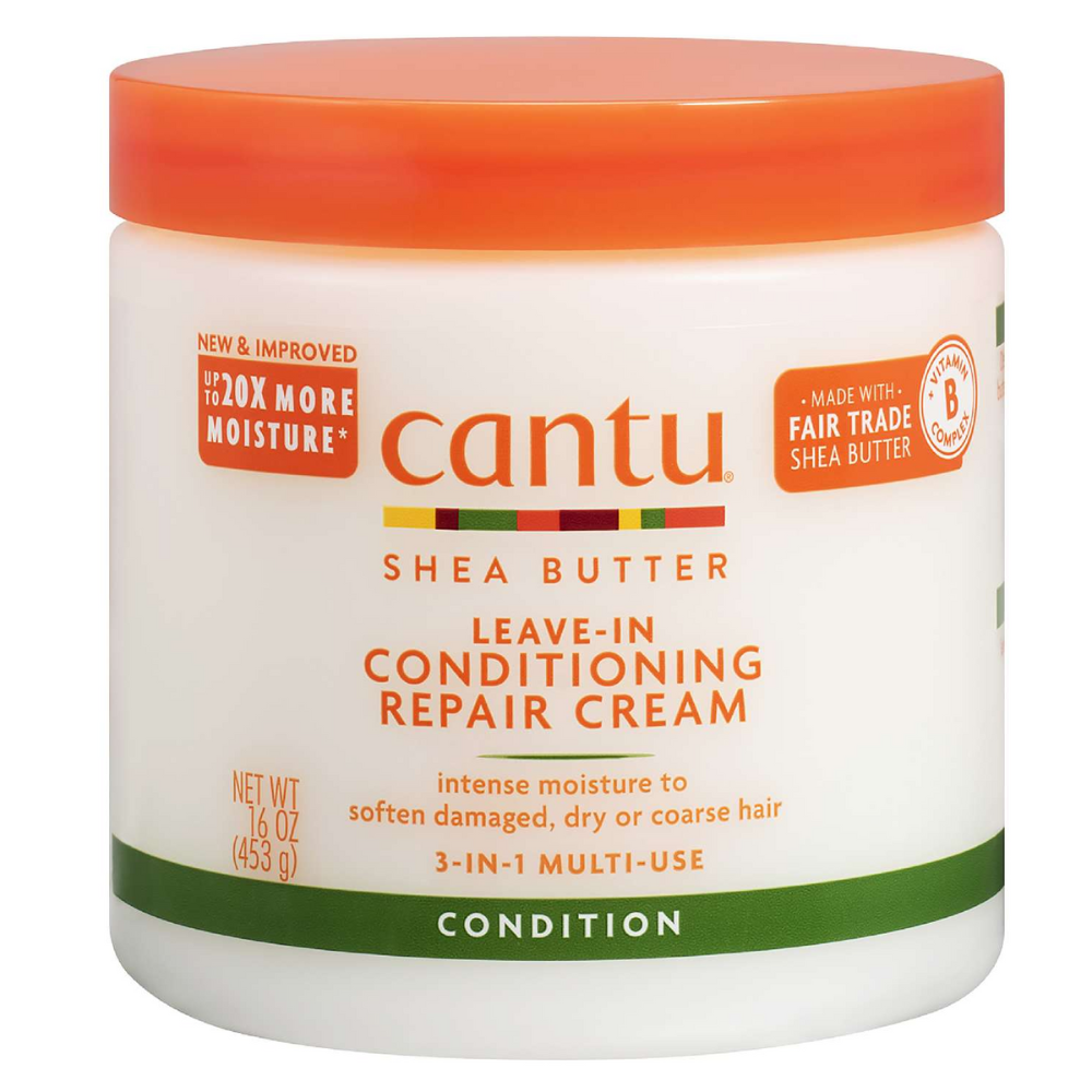 Cantu Shea Butter Leave-In Conditioning Repair Cream – 16 oz - Elevate Styles