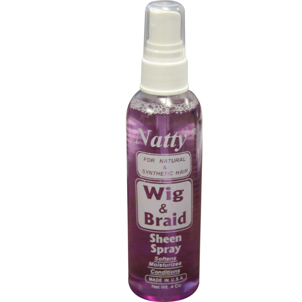 Natty Wig & Braid Sheen Spray – 4 oz - Elevate Styles