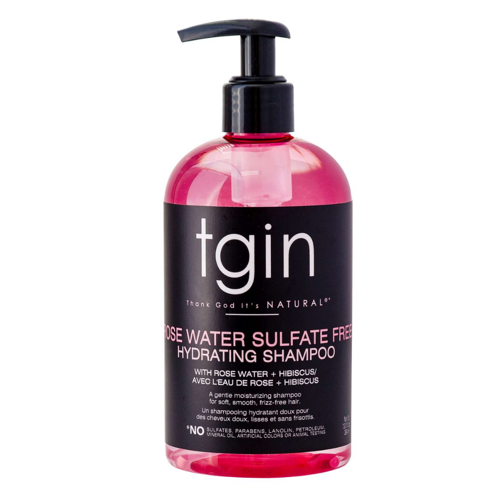 TGIN Rose Water Sulfate-Free Hydrating Shampoo – 13 oz - Elevate Styles