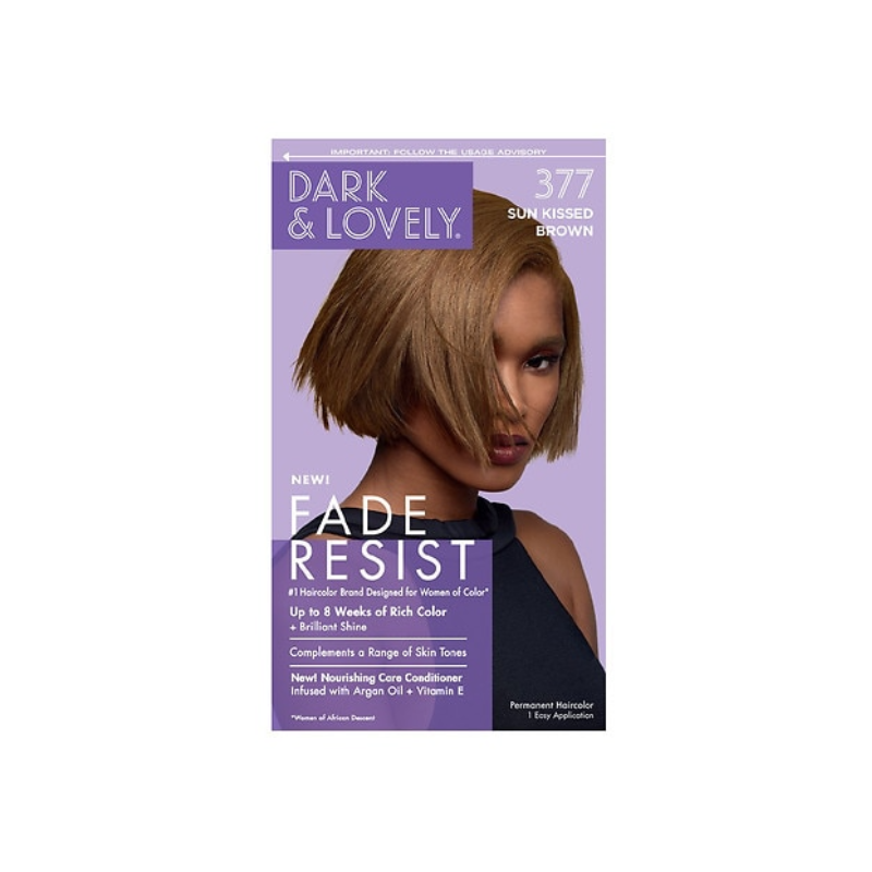 Dark & Lovely Fade-Resistant Rich Conditioning Color #377 – Sun Kissed Brown - Elevate Styles