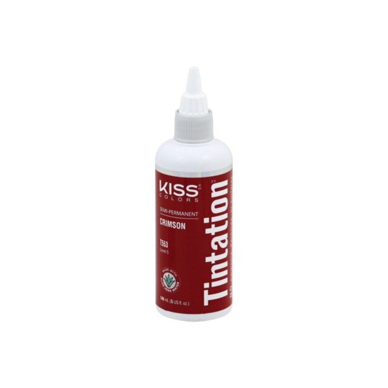 Kiss Colors Tintation Semi-Permanent Hair Dye Crimson - 5 fl oz - Elevate Styles