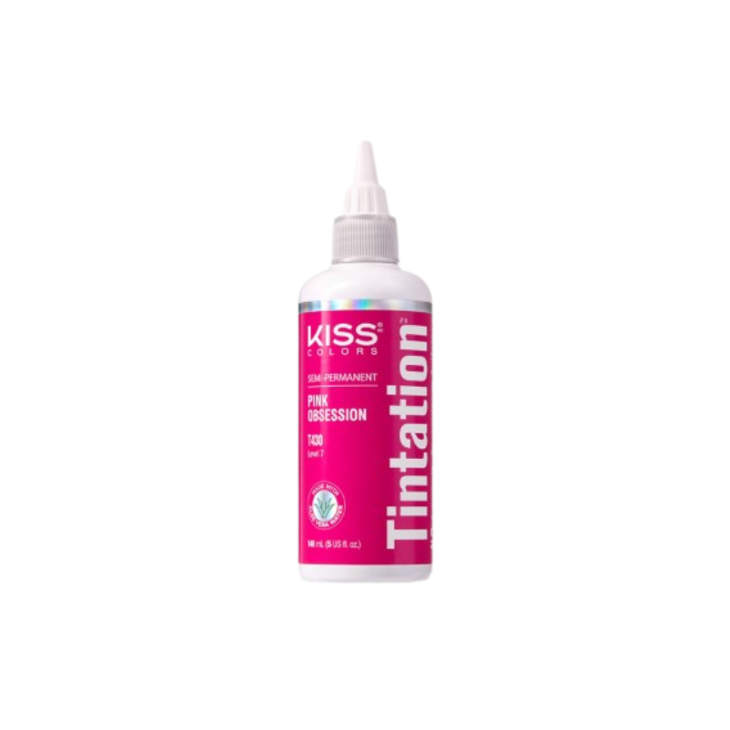 KISS Colors Semi-Permanent Tintation Pink Obsession – 5 oz - Elevate Styles