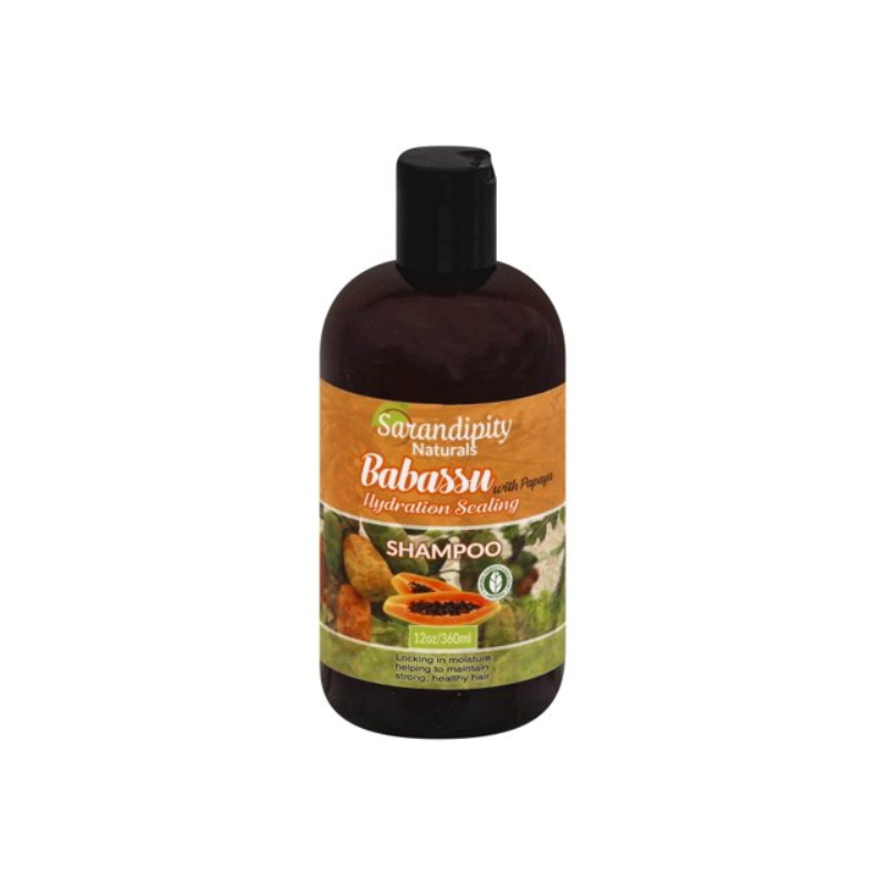 Sarandipity Naturals Babassu Hydration Sealing Shampoo – 12 oz - Elevate Styles