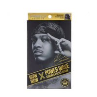 Thumbnail for Red by Kiss Power Wave Crushed Velvet Durag Black HD81 - Elevate Styles
