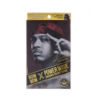 Thumbnail for Red Premium Bow Wow Power Wave Crushed Velvet Durag HD82 - Elevate Styles