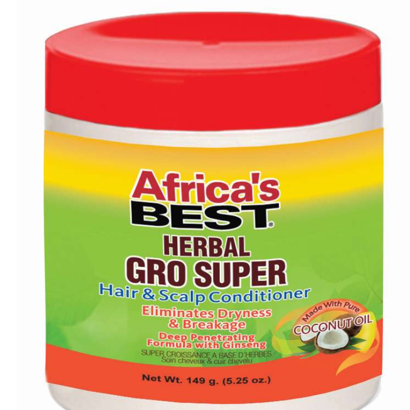 Africa's Best Herbal Gro Super Hair & Scalp Conditioner – 5.25 oz - Elevate Styles