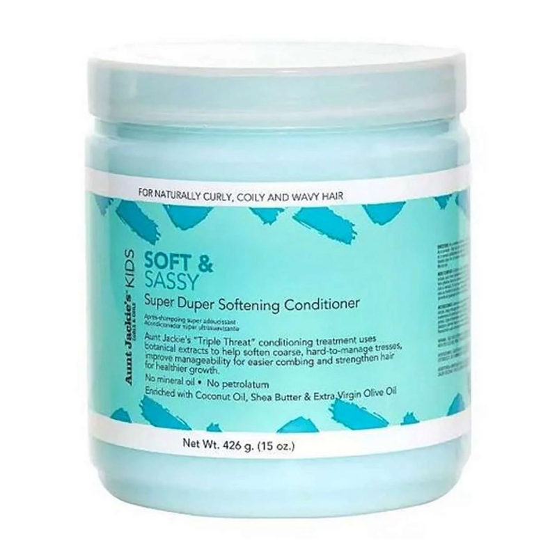 Aunt Jackie's Soft & Sassy Super Duper Softening Conditioner - 15 oz - Elevate Styles